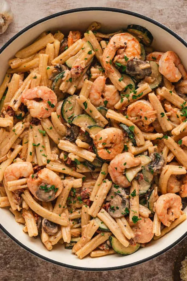 Easy Cajun Shrimp Pasta