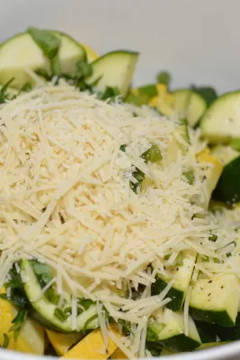 Easy Cheesy Zucchini Casserole