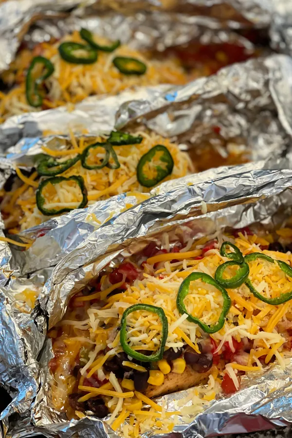 Fiesta Chicken Foil Packets