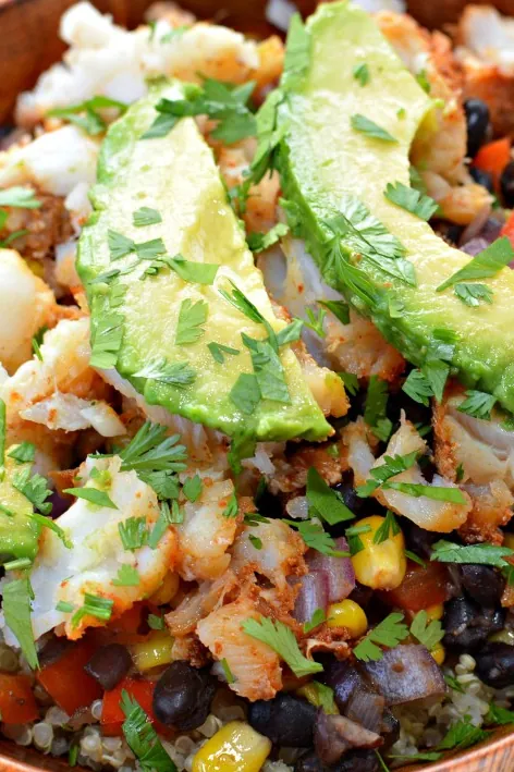 Fish Taco Bowls
