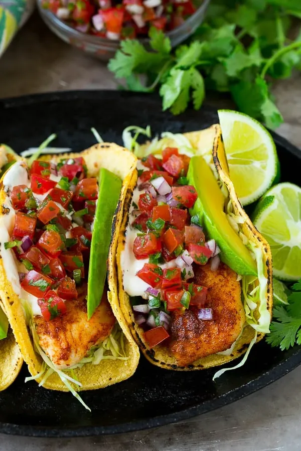 Fish Tacos with Avocado