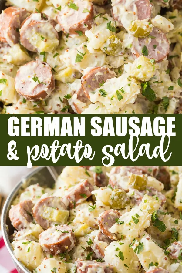 German Sausage & Potato Salad