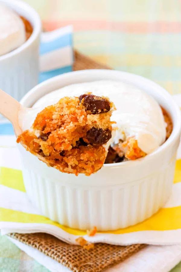 Gluten-Free Mini Carrot Cakes for Two