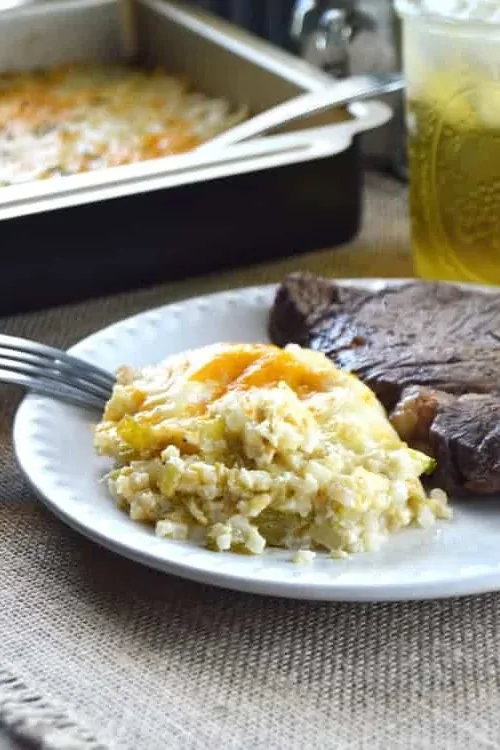 Green Chile Cauliflower Casserole