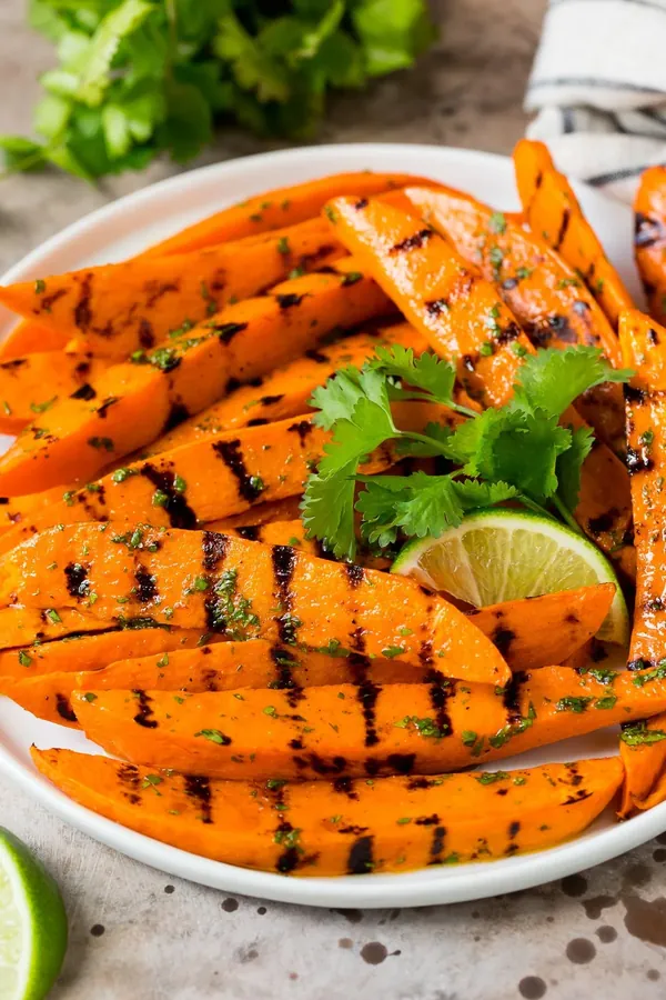 Grilled Sweet Potatoes