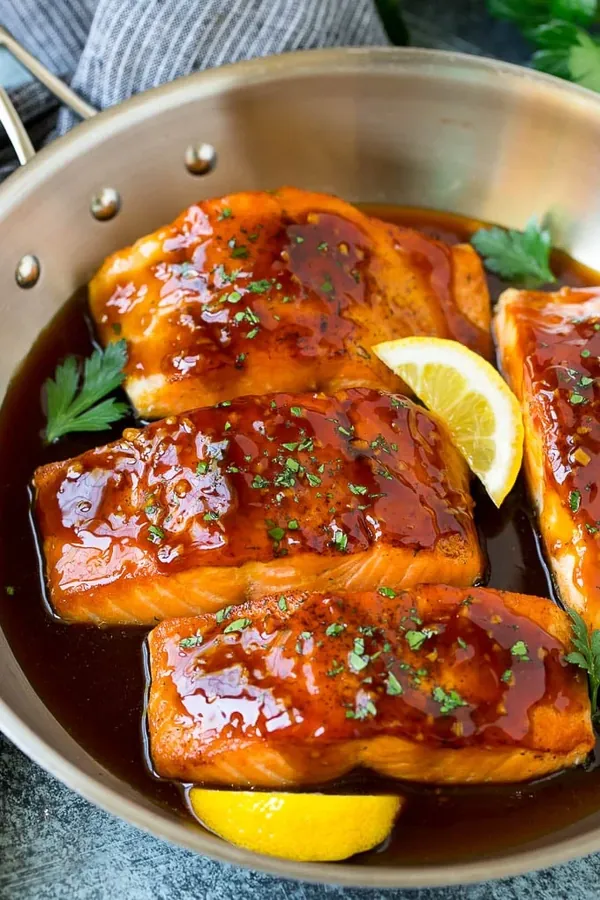 Honey Glazed Salmon