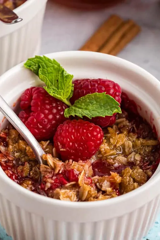 Individual Raspberry Crisp
