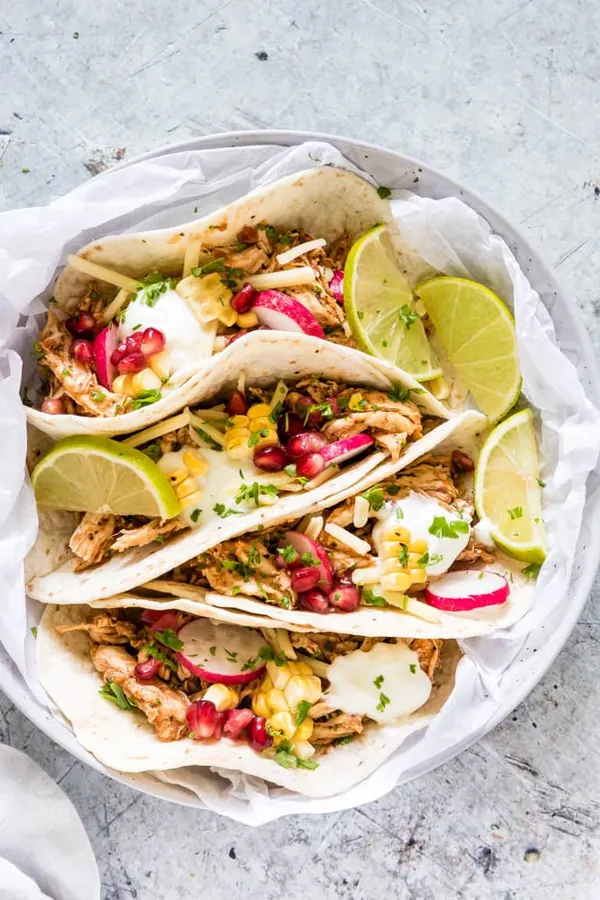 Instant Pot Chicken Tacos