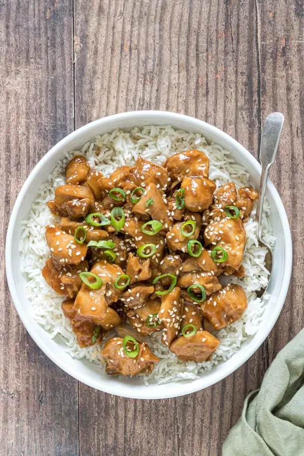 Instant Pot Chinese Sesame Chicken