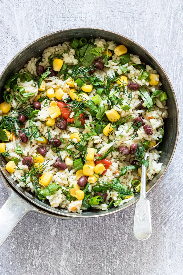 Instant Pot Rice and Vegetables