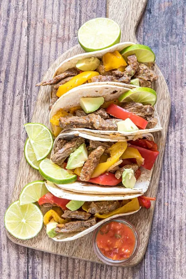 Instant Pot Steak Fajitas
