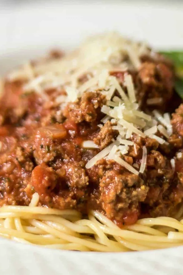 Italy Inspired Spaghetti Bolognese