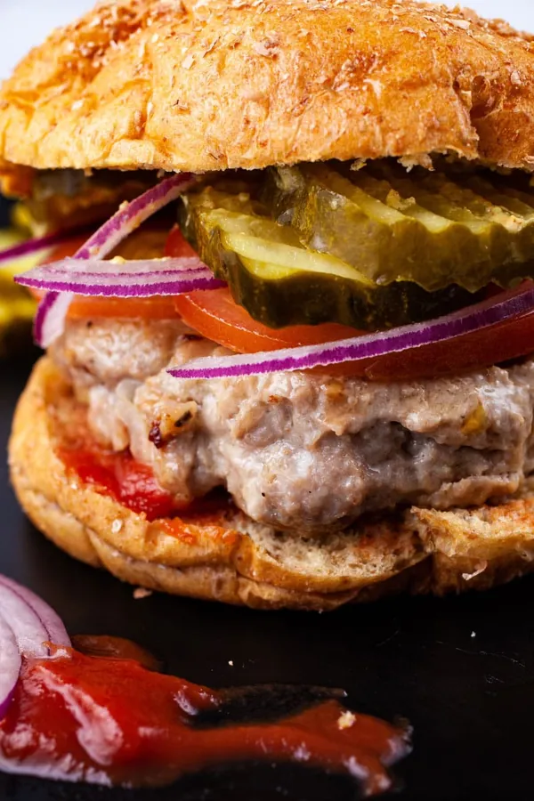 Juicy Turkey Burgers on The Stove