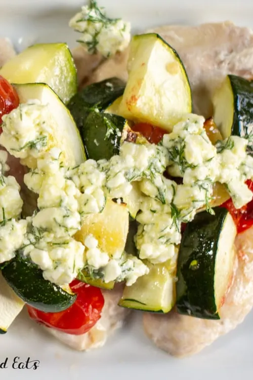 Keto Greek Chicken with Feta and Dill