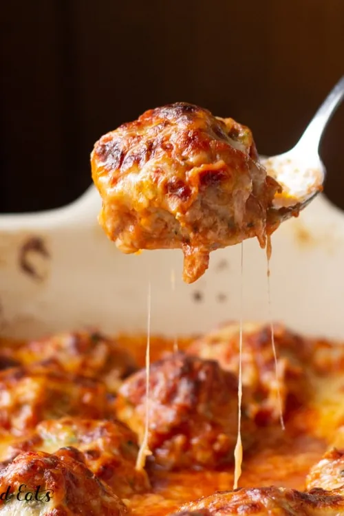 Keto Meatball Casserole