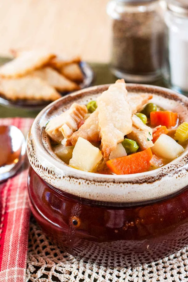 Leftover Turkey Soup