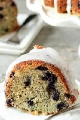 Lemon-Blueberry Yogurt Cake