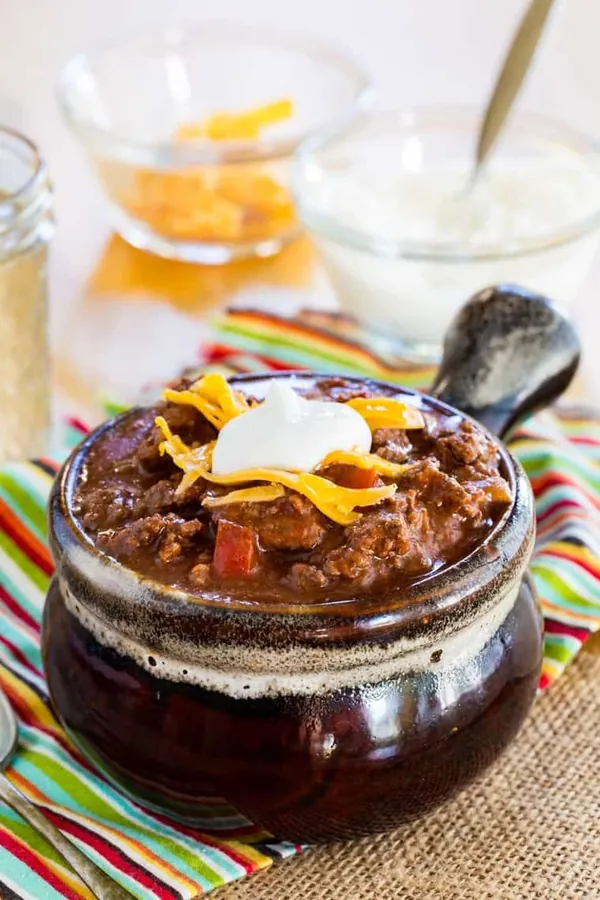 Low Carb Chili (Instant Pot or Slow Cooker)
