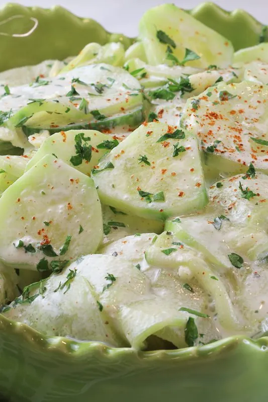 Mediterranean Cucumber Salad