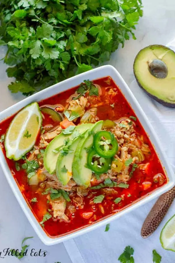 Mexican Chicken and Rice Soup