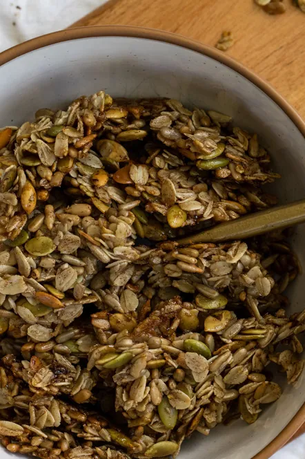 nut free vegan granola
