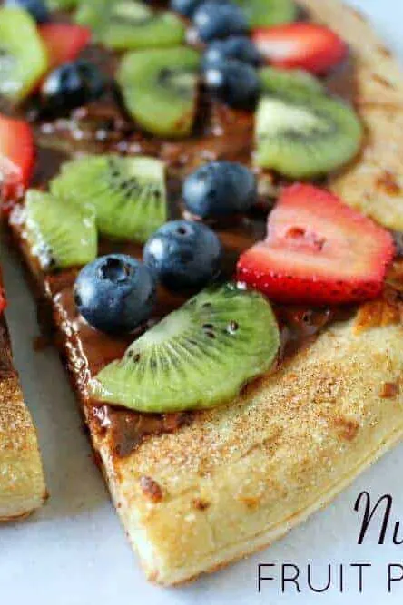 Nutella Fruit Pizza
