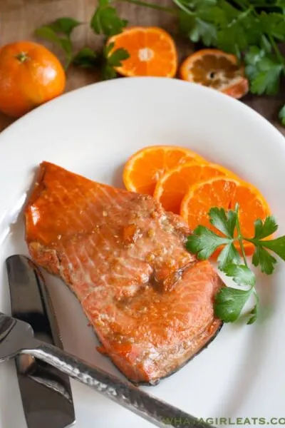 Orange Marmalade Salmon