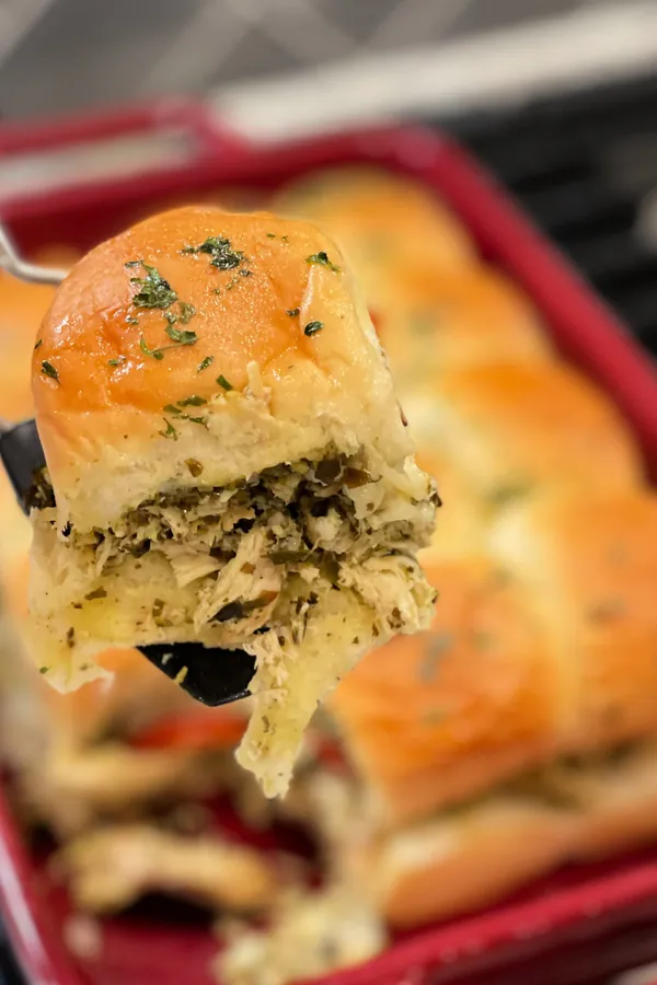 Pesto Chicken Sliders