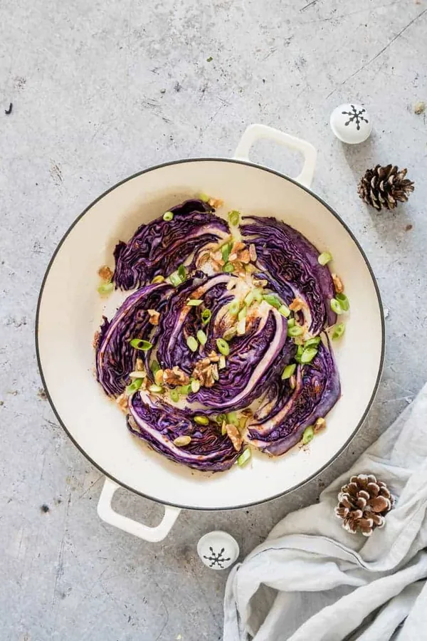 Roasted Red Cabbage