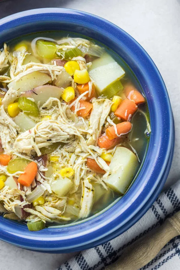 Rotisserie Chicken Soup