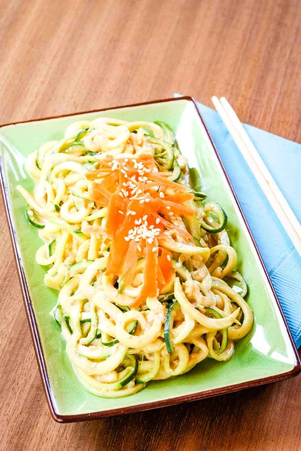 Sesame Zoodles Salad