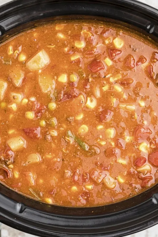 Slow Cooker 7 Can Soup