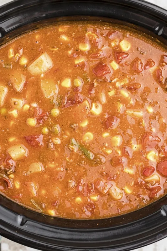 Slow Cooker 7 Can Soup