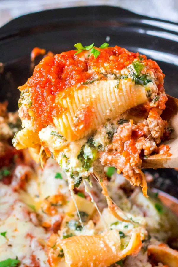 Slow Cooker Classic Stuffed Shells