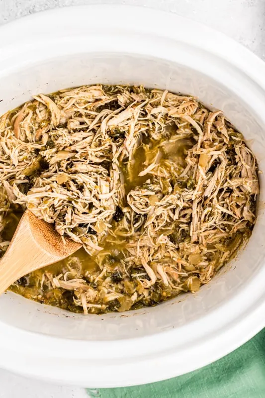 Slow Cooker Salsa Verde Chicken
