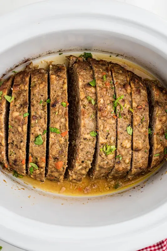 Slow Cooker Turkey Meatloaf