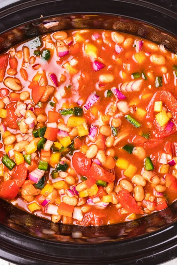 Slow Cooker Vegtarian Chili
