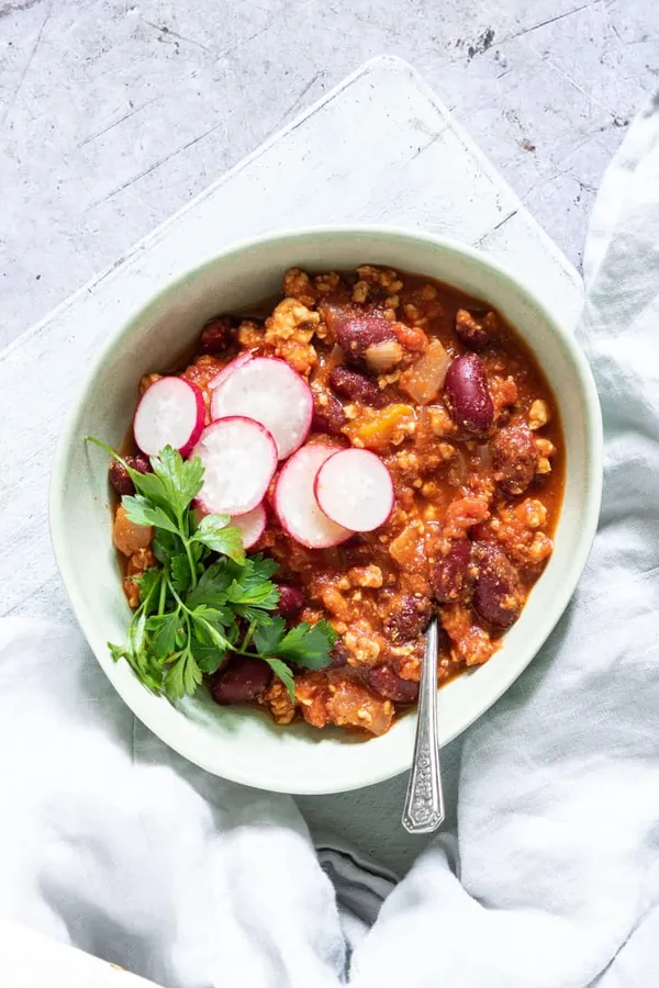 Slow Cooker Weight Watchers Turkey Chili