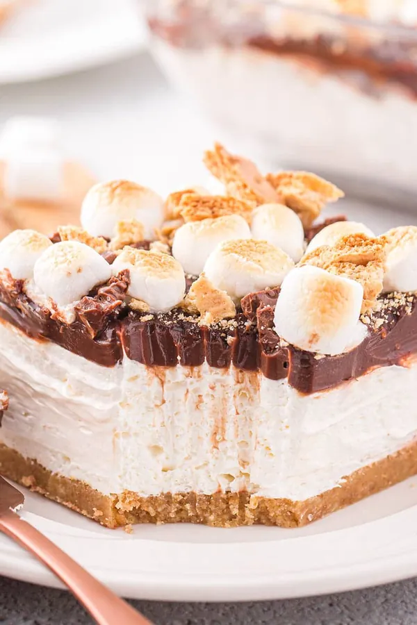 S'mores Cheesecake Bars
