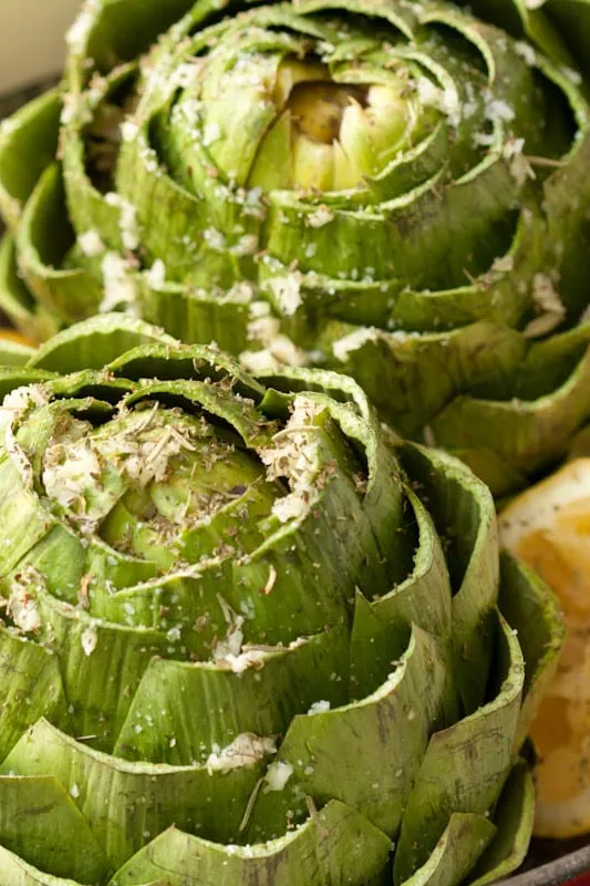 Steamed Artichokes