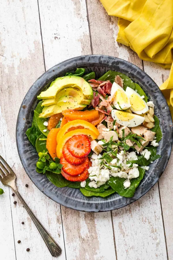 Strawberry Spinach Salad