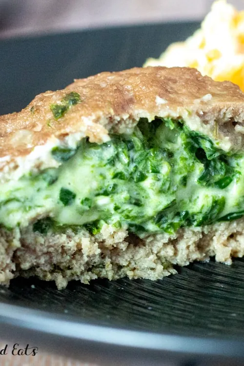 Stuffed Turkey Burgers with Spinach & Cheese