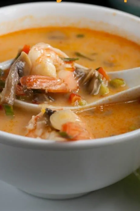 Thai Coconut Shrimp Soup