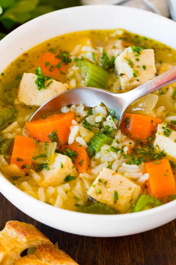 Turkey and Rice Soup