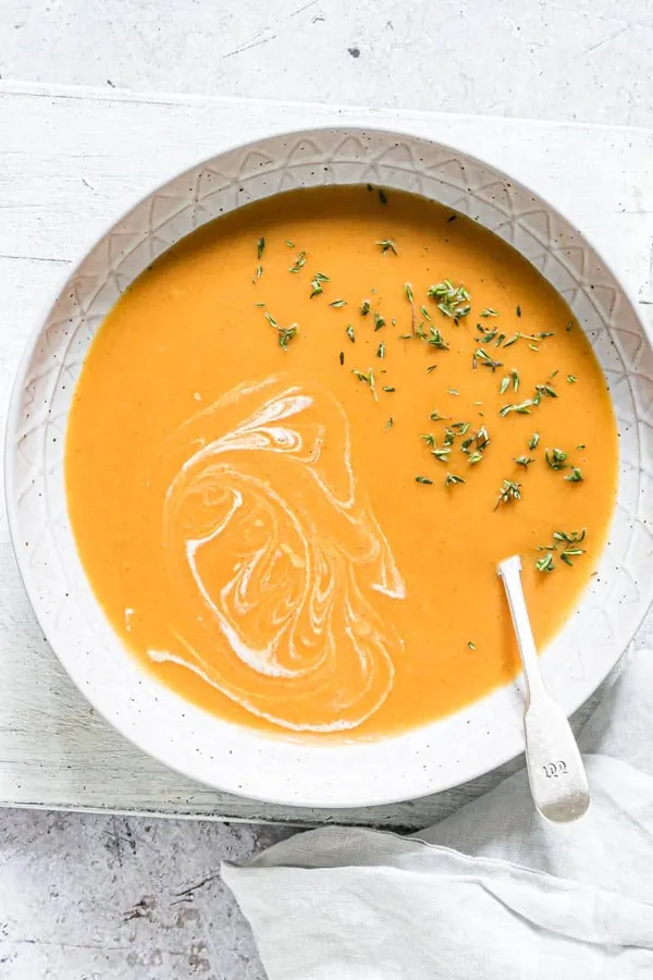 Vegan Instant Pot Pumpkin Soup