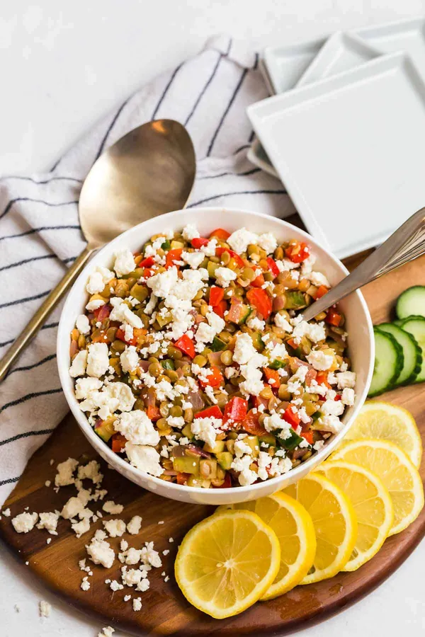 Warm Lentil Salad
