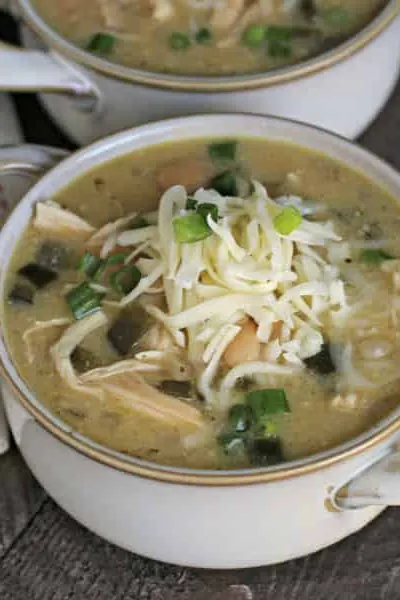 White Chicken Poblano Chili