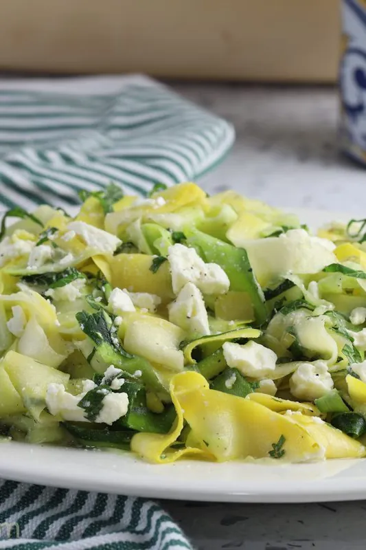 Zucchini Ribbon Salad