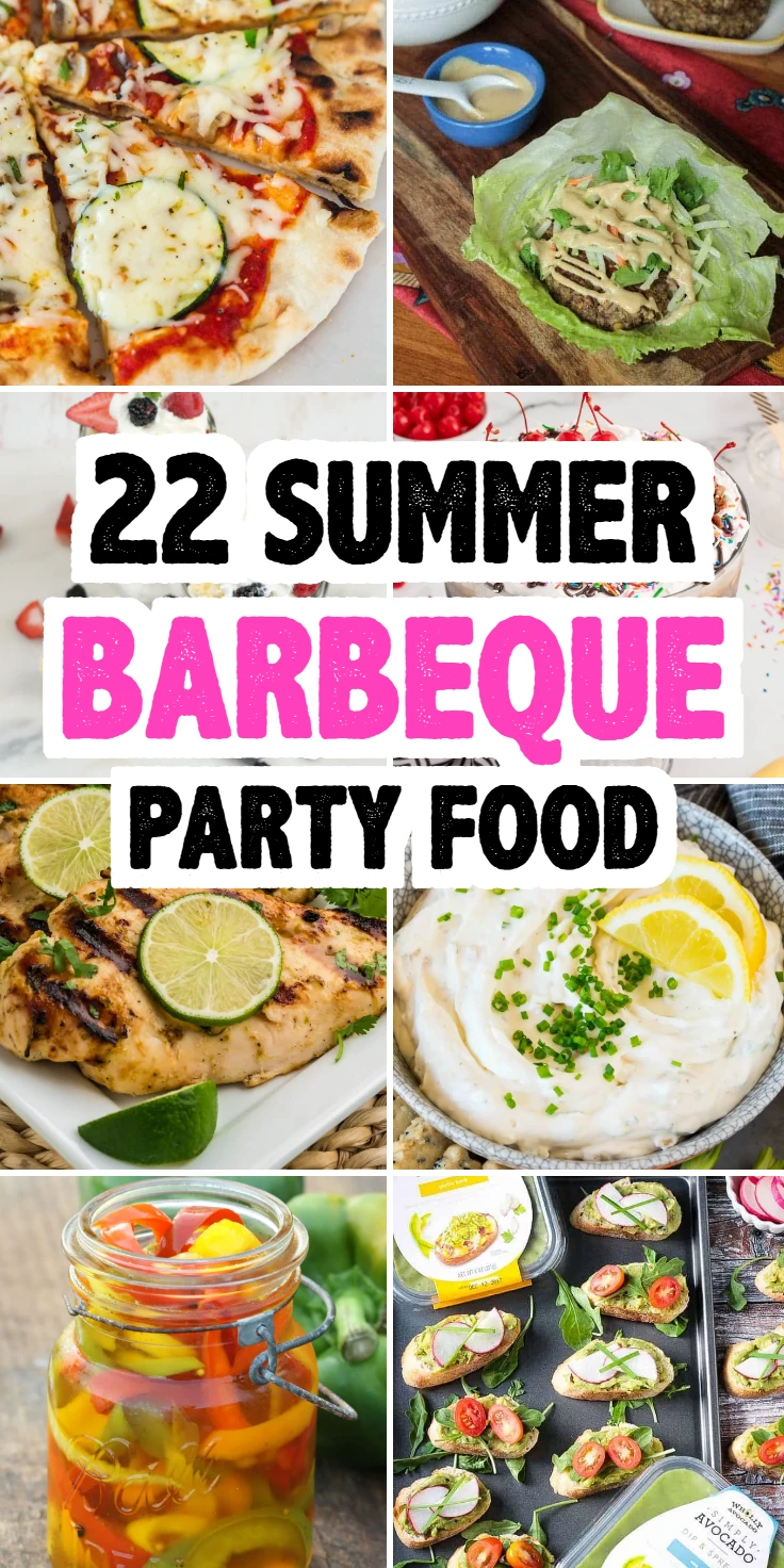summer barbeque party food