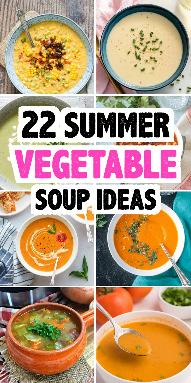 summer vegetable soup ideas